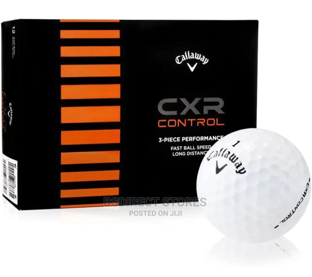Callaway White CXR Control 3- Piece Performance Golf Balls