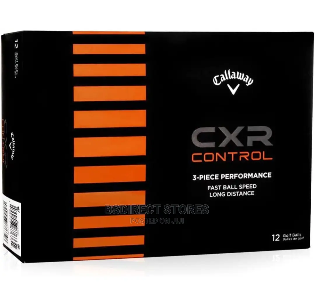 Callaway White CXR Control 3- Piece Performance Golf Balls