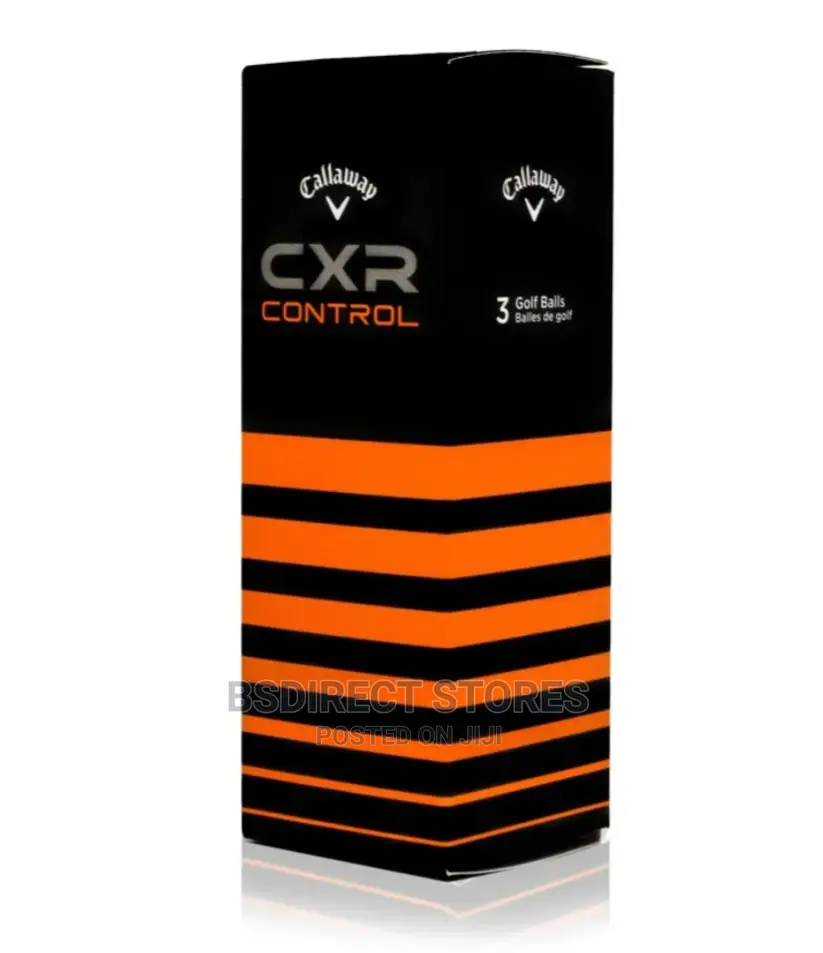 Callaway White CXR Control 3- Piece Performance Golf Balls