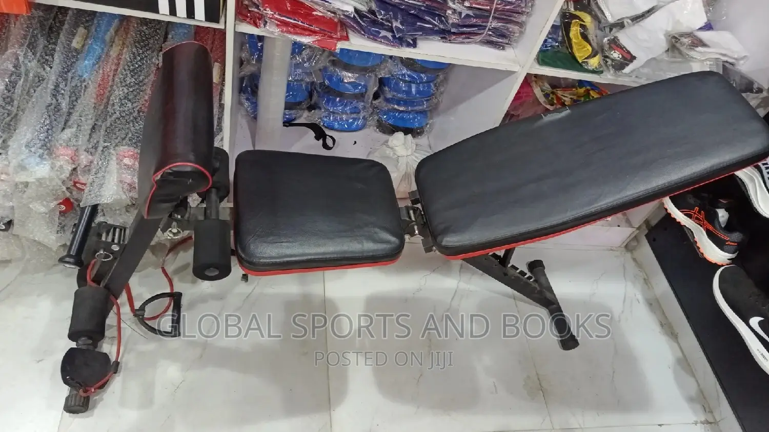 Foldable Adjustable Sit-Up Bench