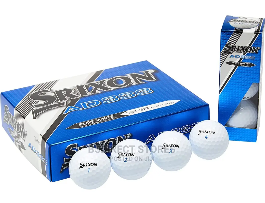 Srixon AD333 Golf Ball 338 Speed Dimple Pattern One Dozen