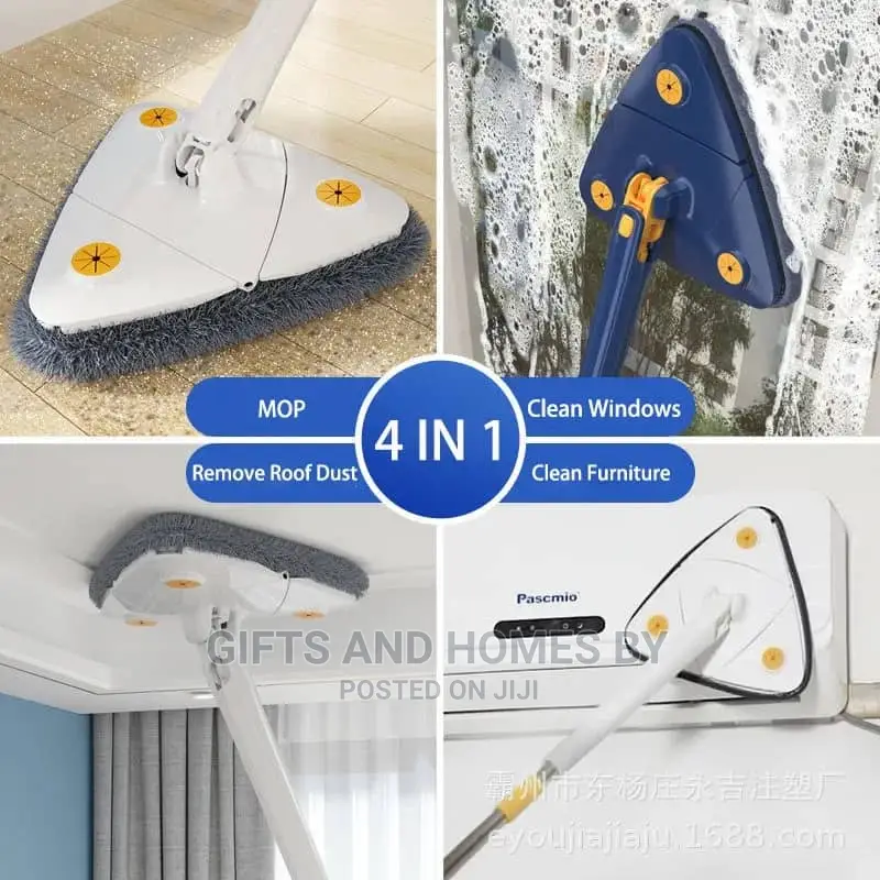 360 Adjustable Triangular Cleaning Mop