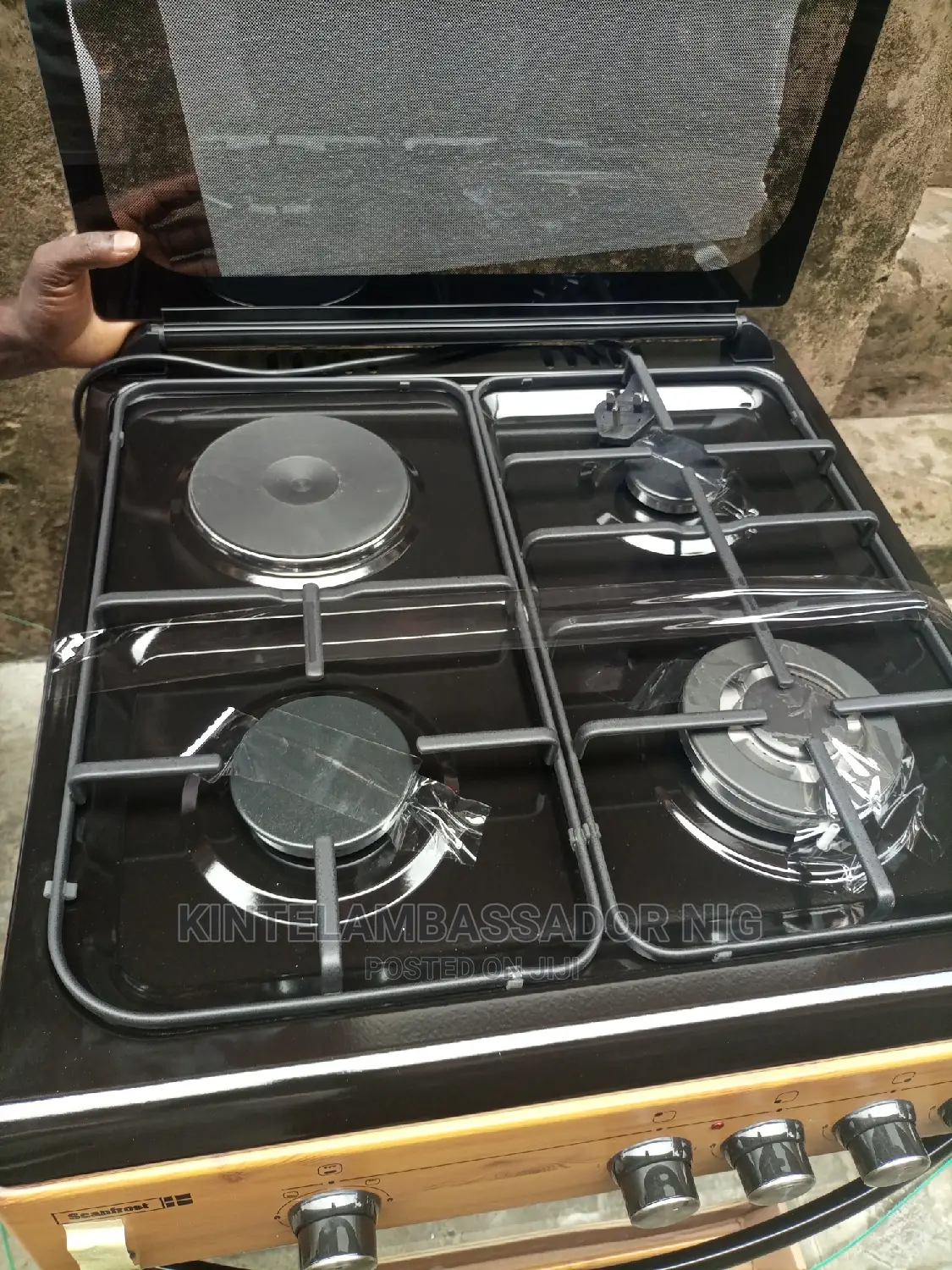 Scanfrost 3 Plus 1 Burner Cooking Gas