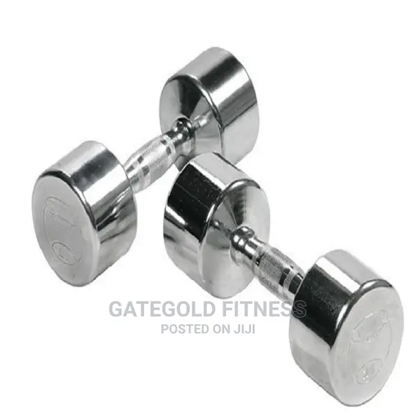 Chrome Dumbbell in Pairs – 4KG (PAIR) JDB03C-4 Pro