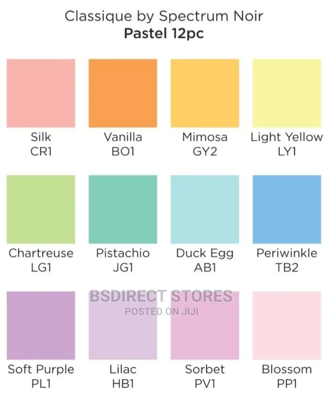 Spectrum Noir Classique Pastel Alcohol Marker Dual Nib Pens
