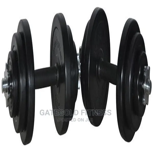 Wk-20r Rubber Dumbbell KIT