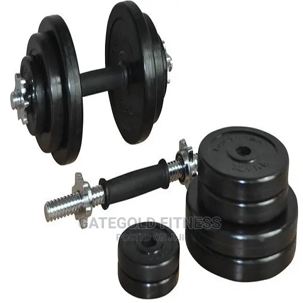 Wk-20r Rubber Dumbbell KIT