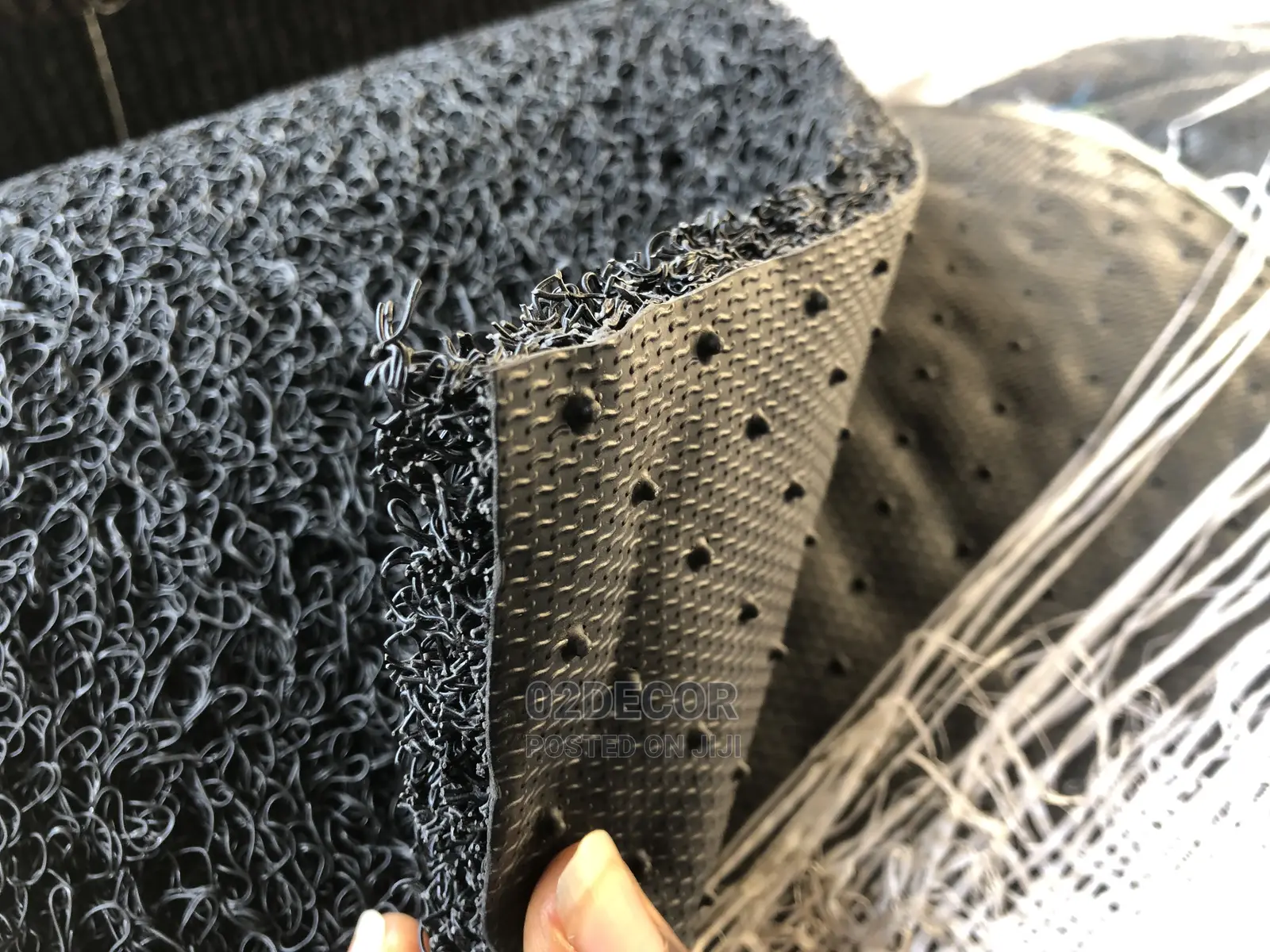 Black Color Doormat (We Sell Per Meter)