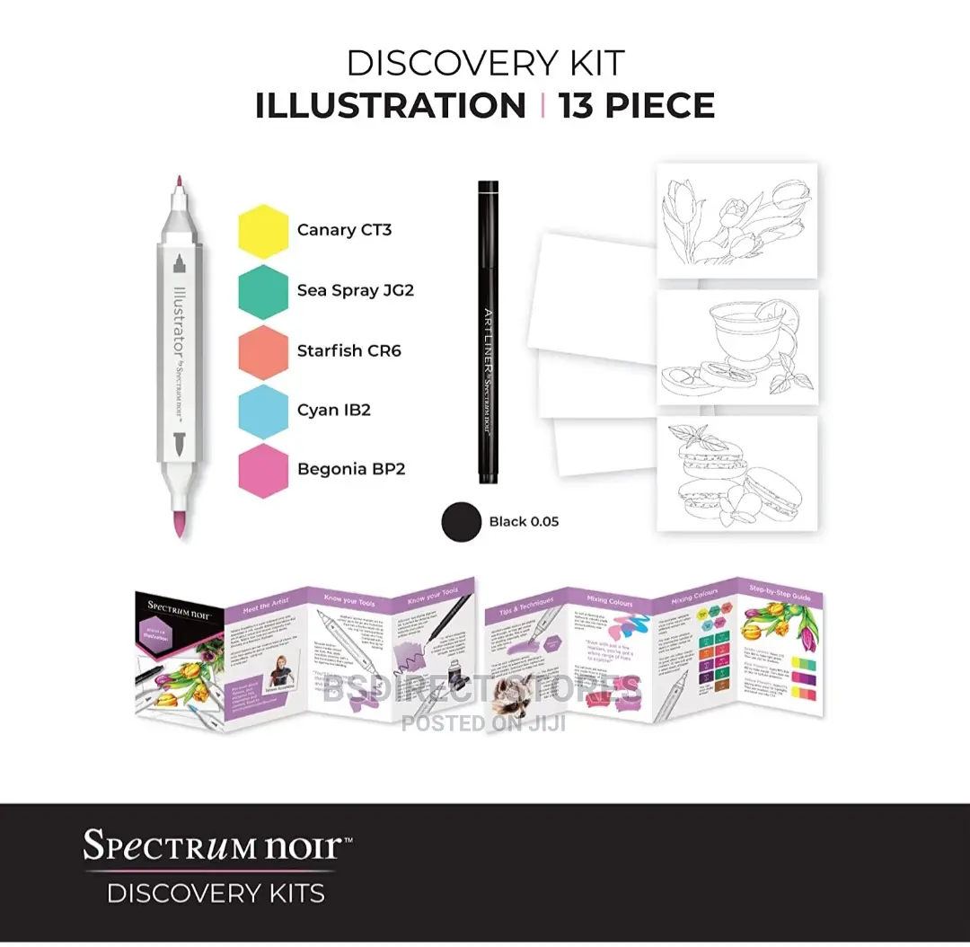Spectrum Noir Discovery Kit Illustration