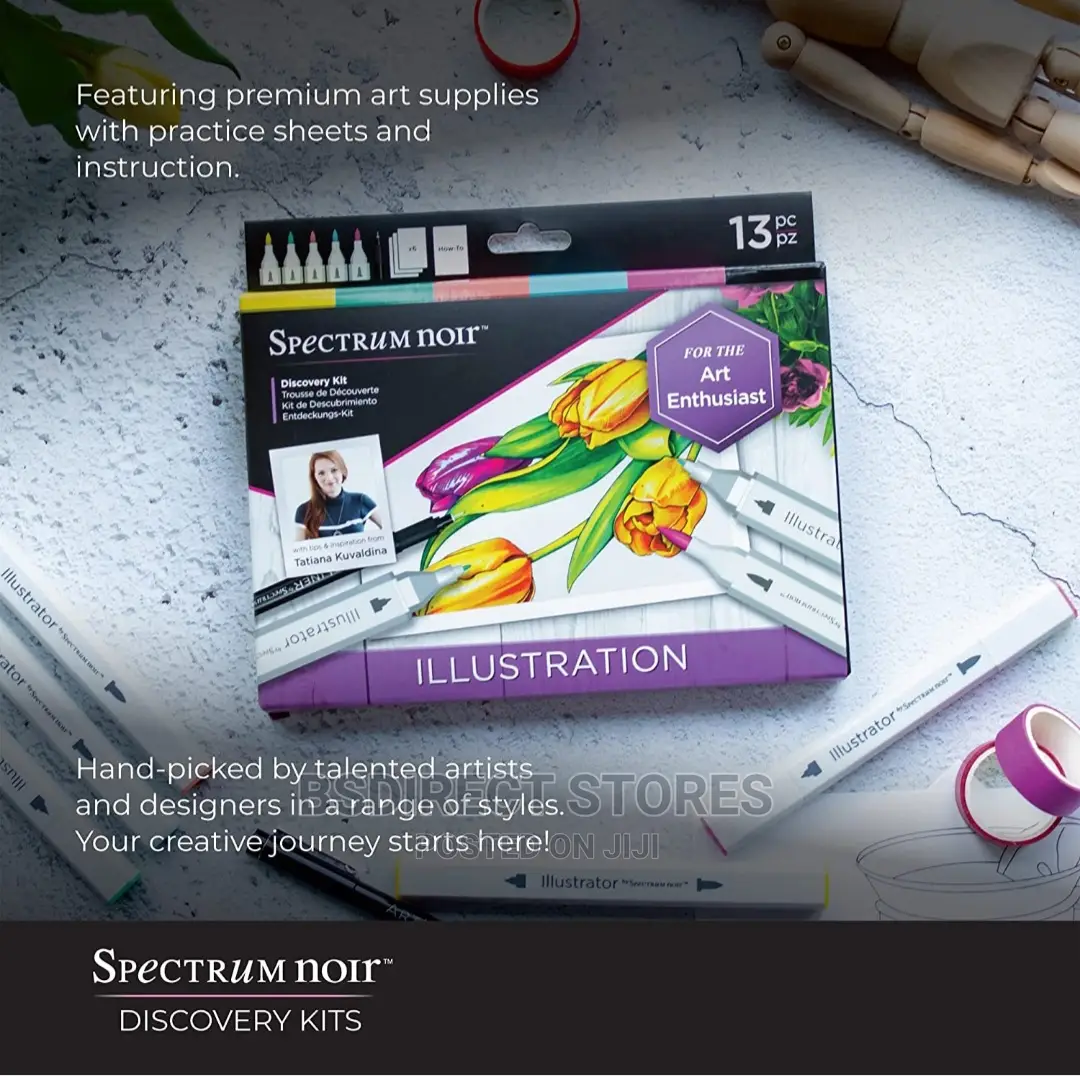 Spectrum Noir Discovery Kit Illustration