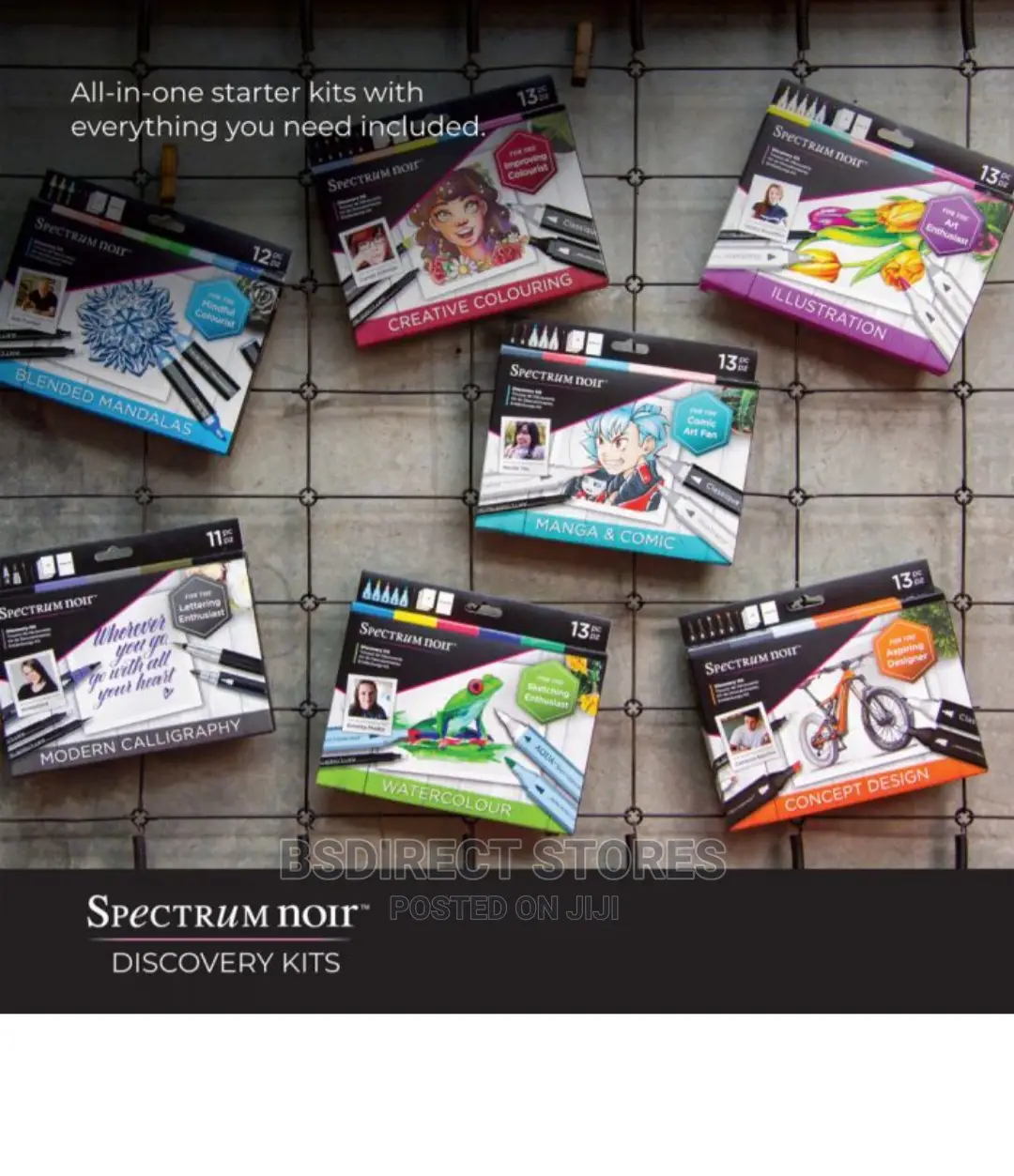Spectrum Noir Discovery Kit Illustration