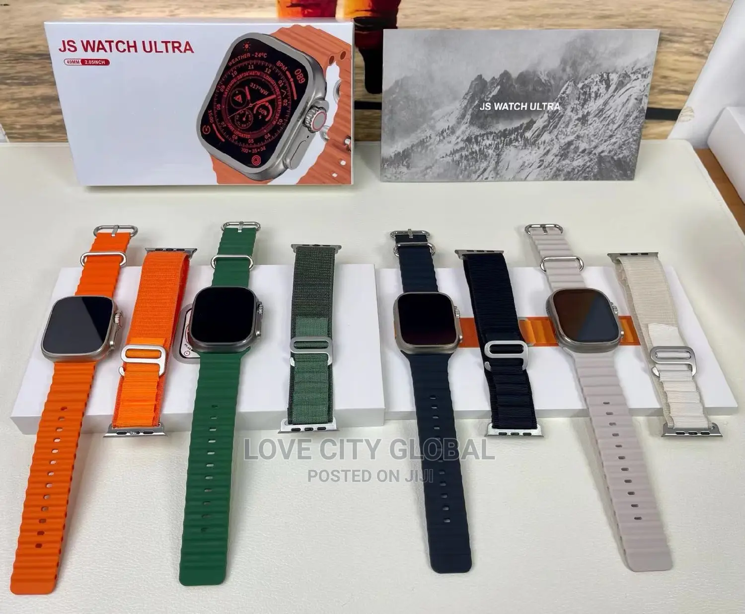 Ultra Series 8 Smart Watch Extra Strap 2.2" Hd Screen Nfc