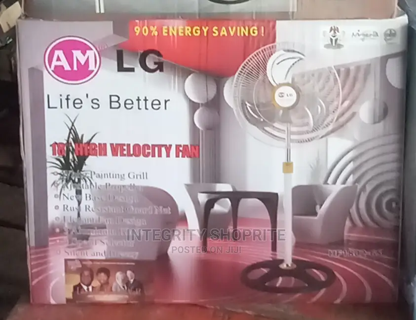 Lg 18" Standing Electric Fan