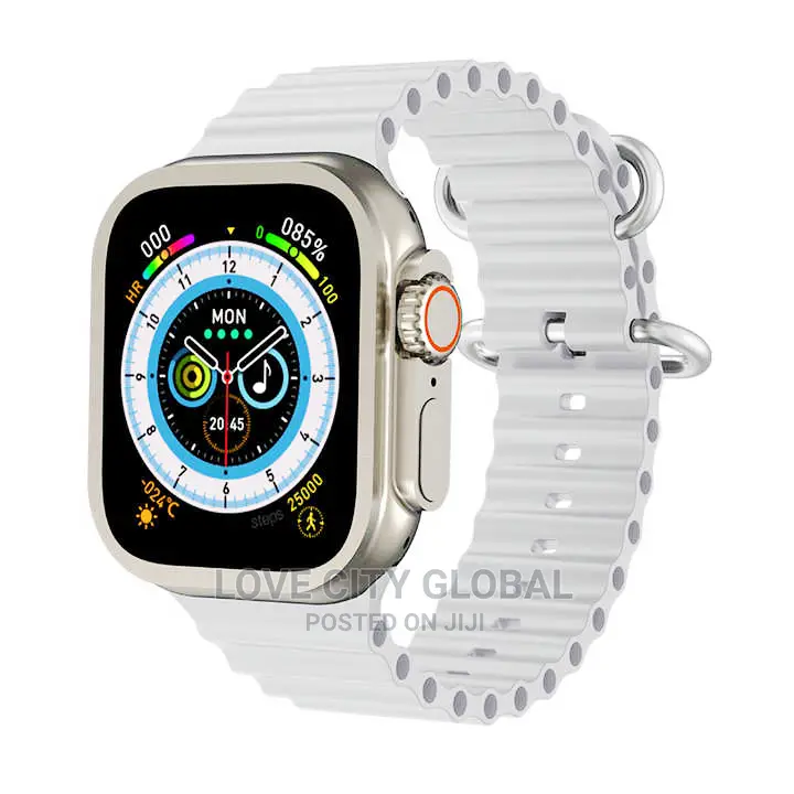 MT8 Ultra Smart Watch NFC HD Full Screen Wireless Charging
