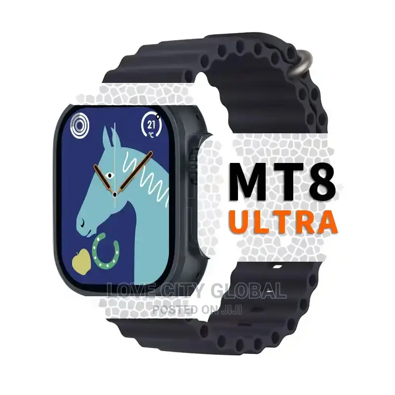 MT8 Ultra Smart Watch NFC HD Full Screen Wireless Charging