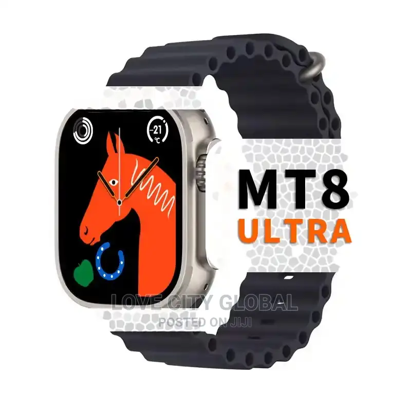 MT8 Ultra Smart Watch NFC HD Full Screen Wireless Charging