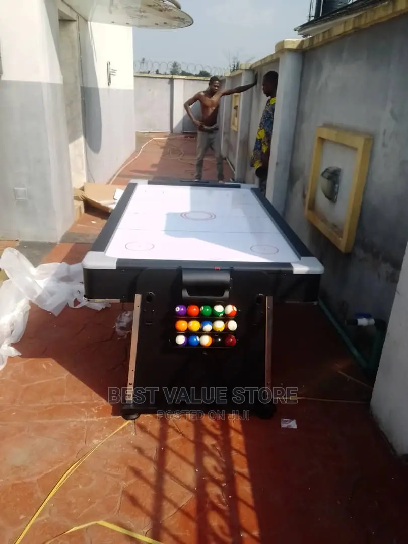 Air Hockey, Snooker Board and Table Tennis