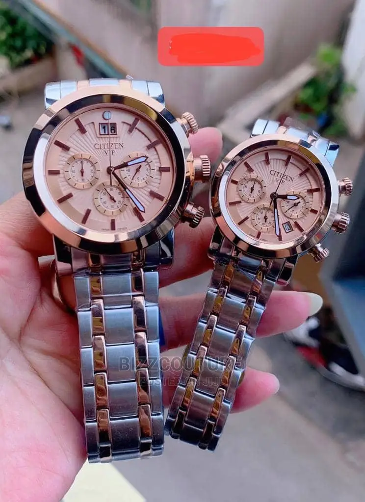Orignal Rose Gold Couples Watches Available in Store