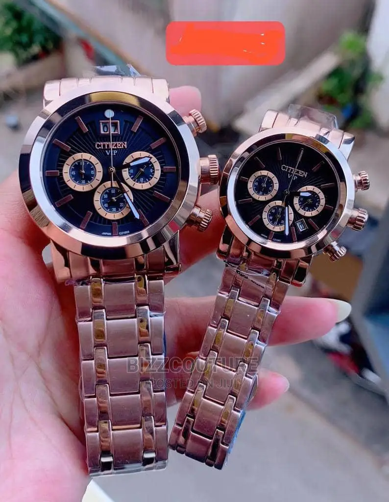 Orignal Rose Gold Couples Watches Available in Store