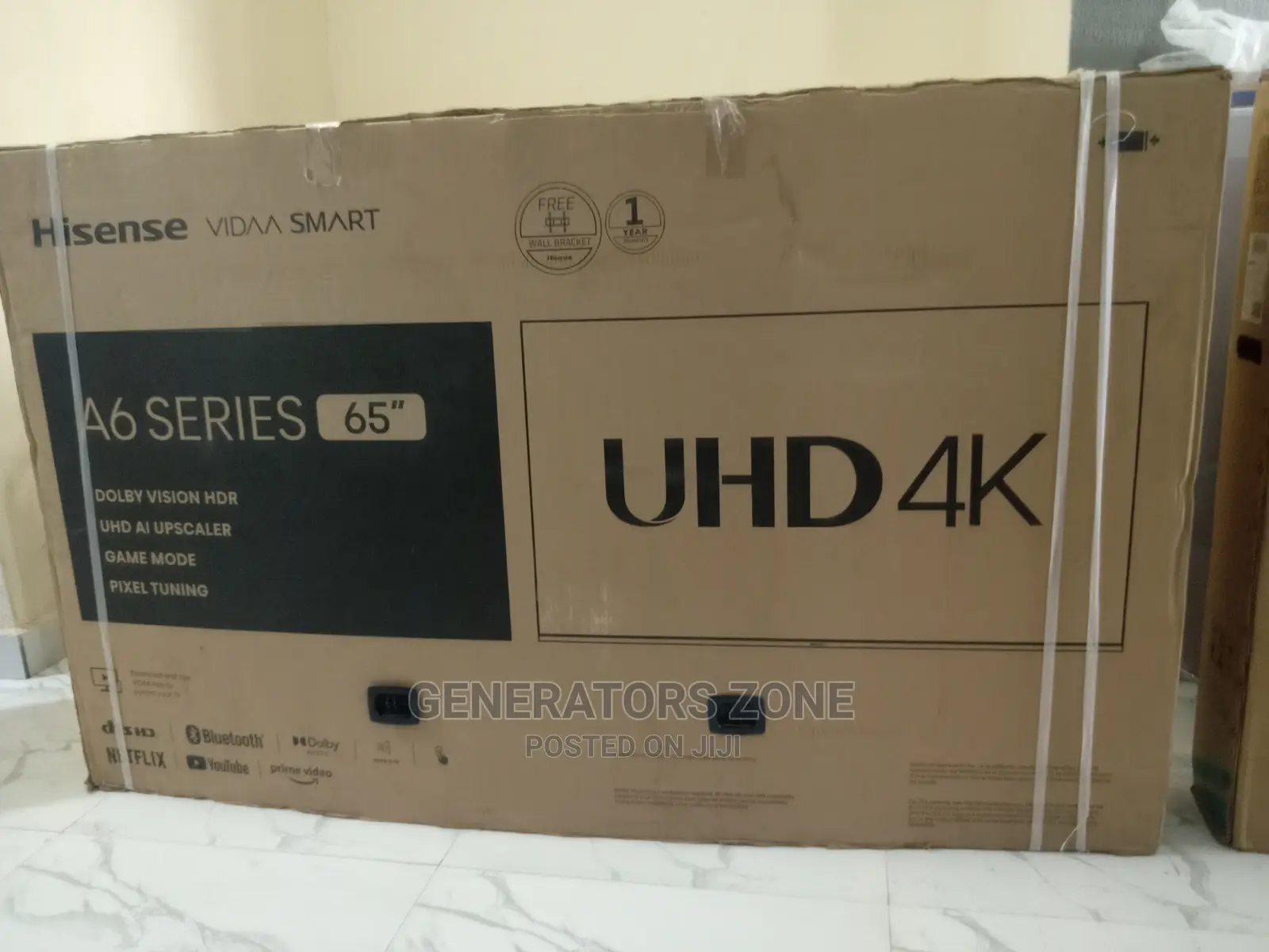 Uhd Hisense Led Smart Tv-65''