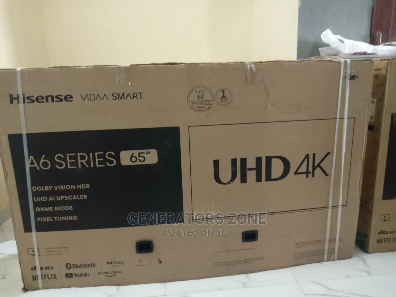 Uhd Hisense Led Smart Tv-65''