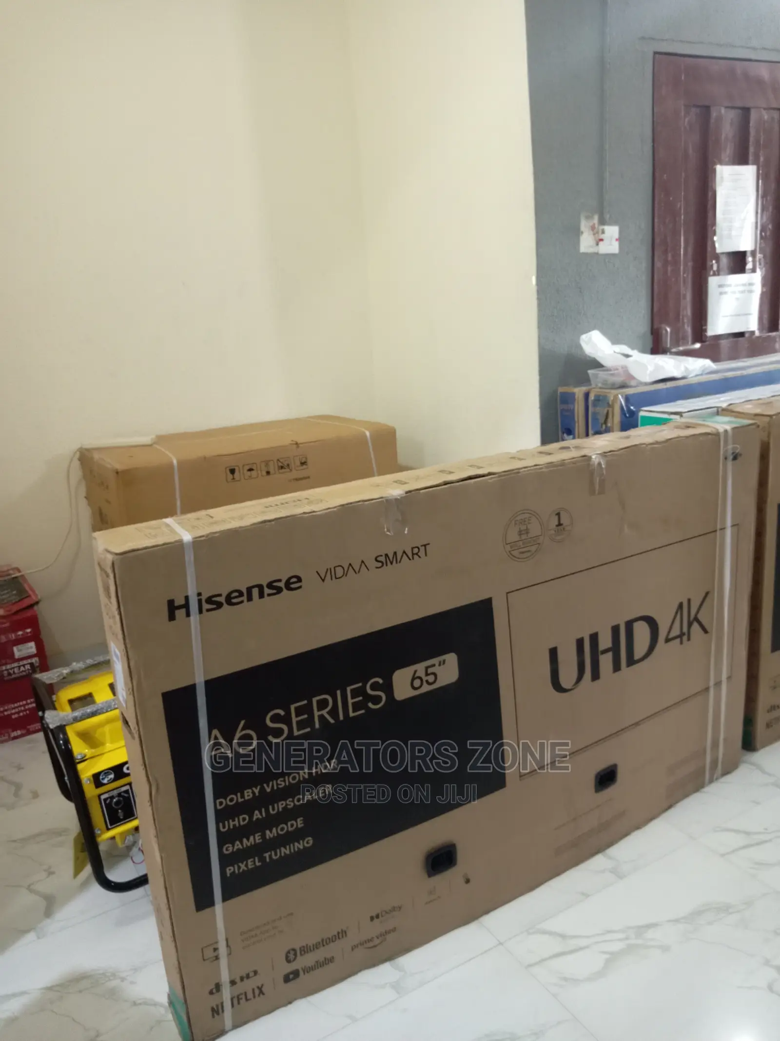 Hisense 65-Inch Uhd Smart Tv-Usb,Hdmi,Av (Brand-New)