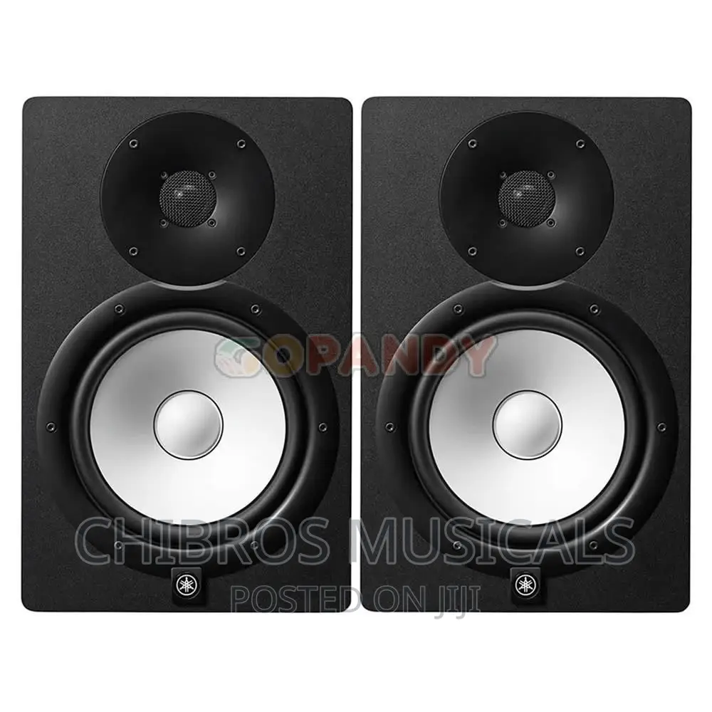 Yamaha HS8 Powered Studio Monitor Speaker – Black (Pair)