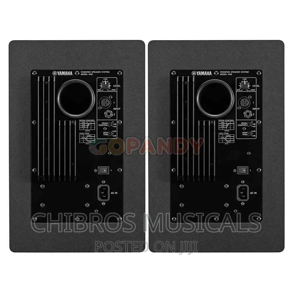 Yamaha HS8 Powered Studio Monitor Speaker – Black (Pair)