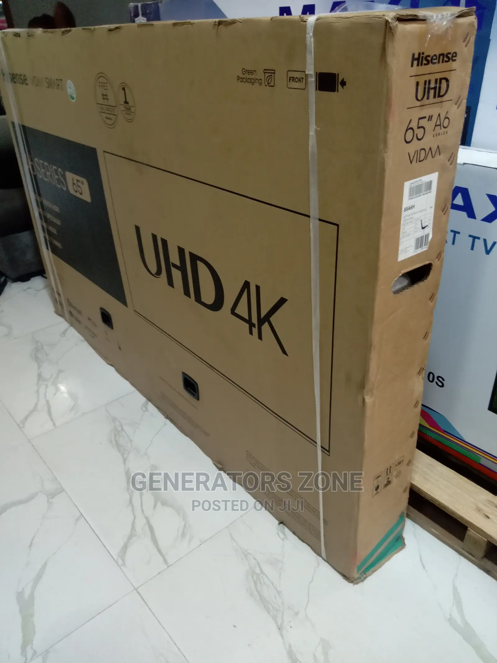 Uhd Smart Tv- Hisense 65''-65a6h Television (Usb,Av,Hdmi)