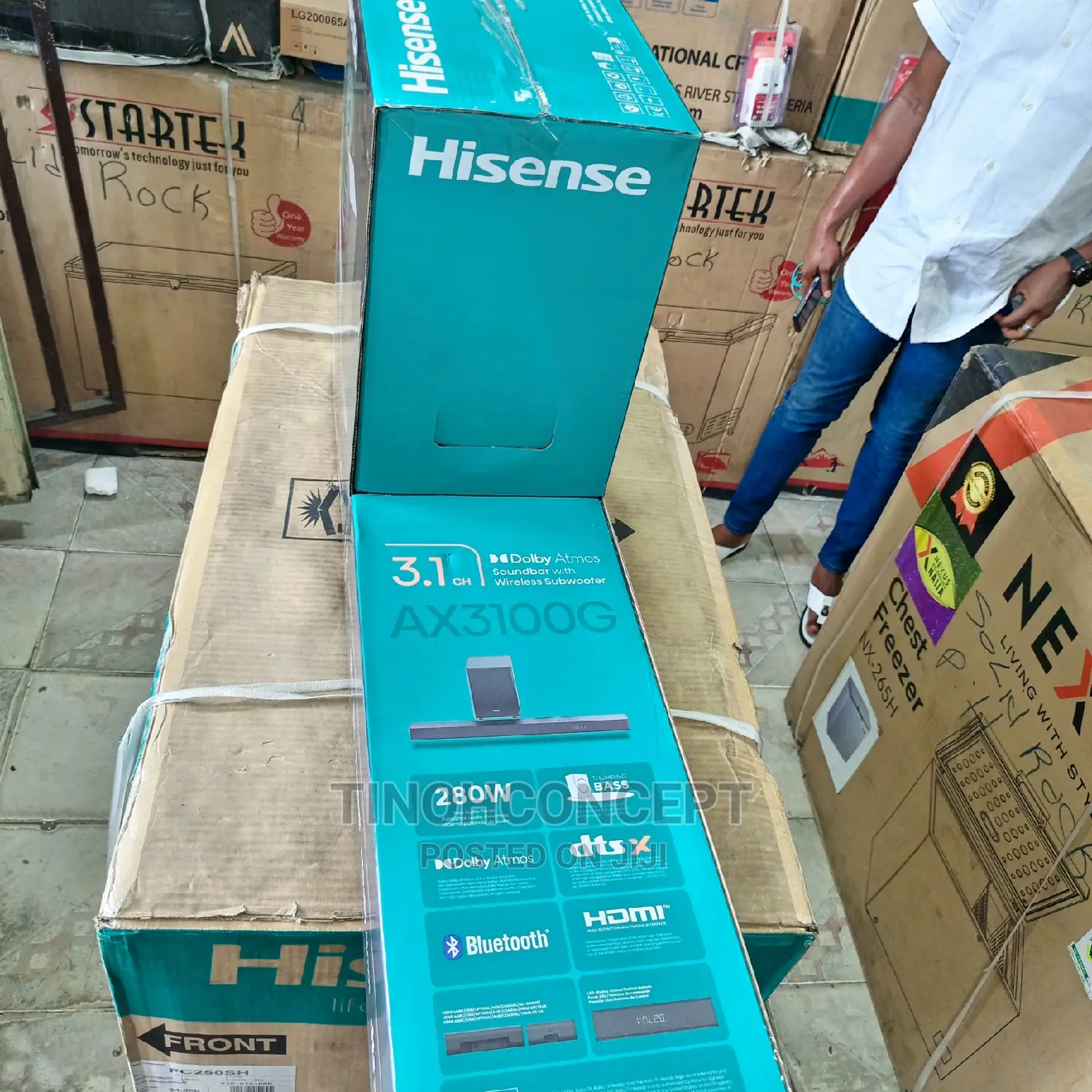Hisense Soundbar 280 Watts