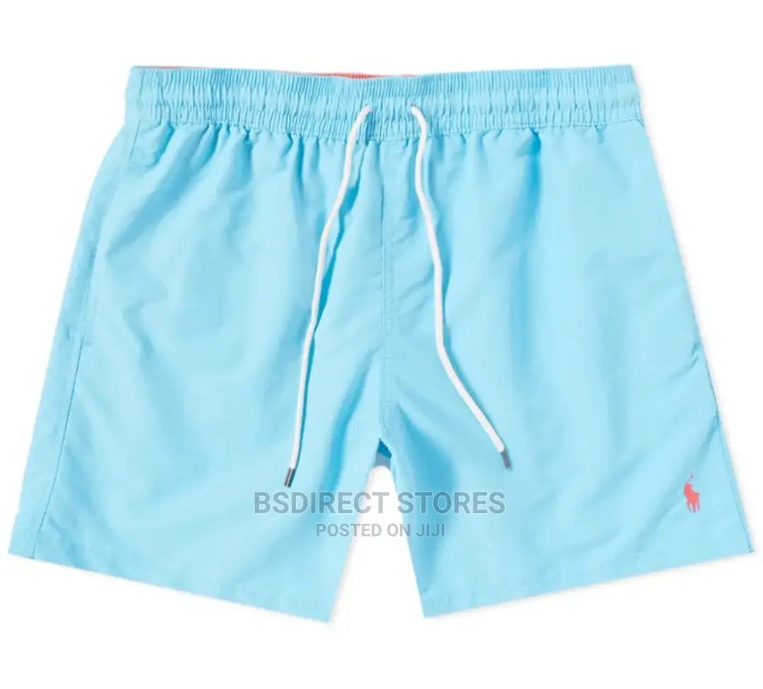 Ralph Lauren LARGE MARGIE BLUE Hawaiian Traveller Swim Short