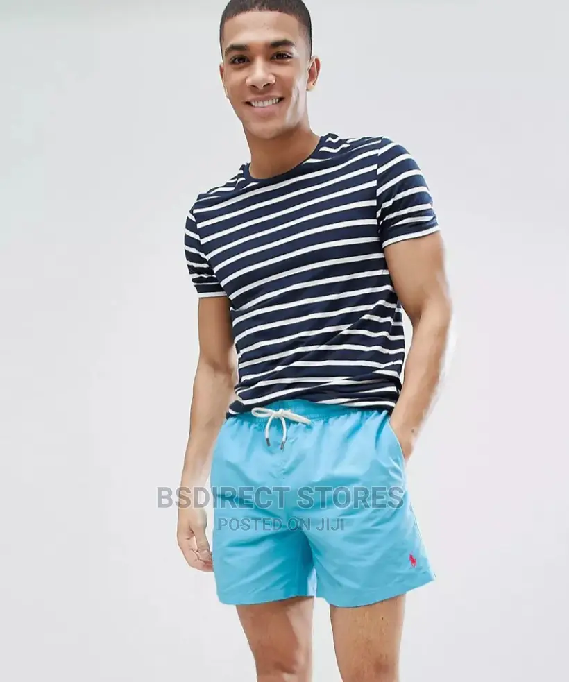 Ralph Lauren X-L MARGIE BLUE Hawaiian Traveller Swim Short