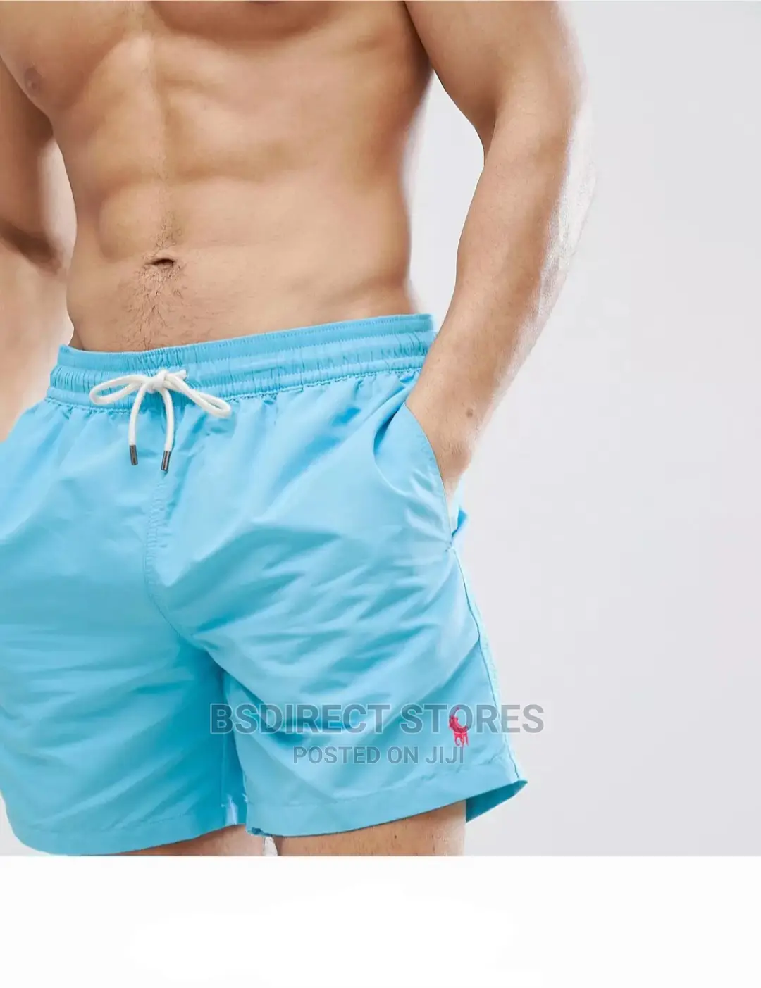 Ralph Lauren X-L MARGIE BLUE Hawaiian Traveller Swim Short