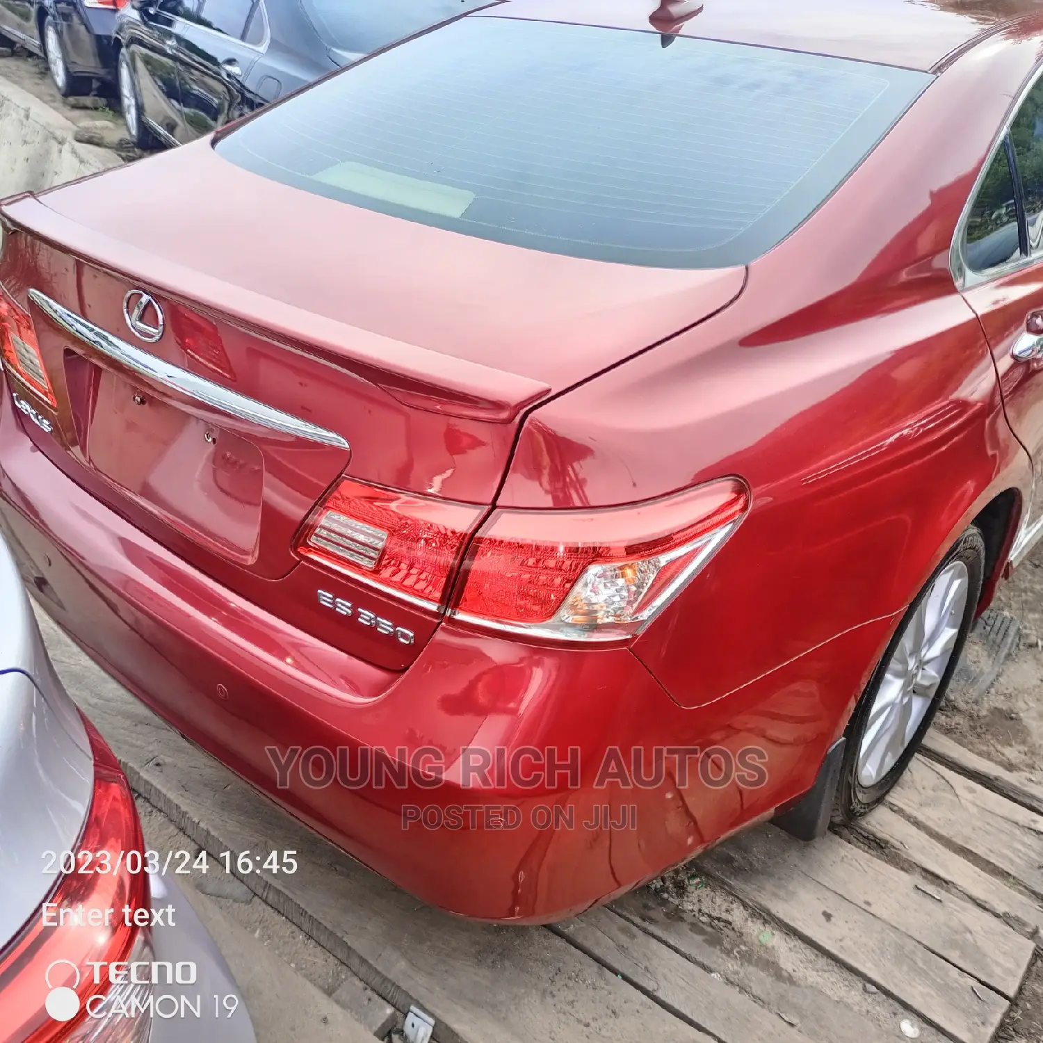 Lexus ES 350 2010 Red