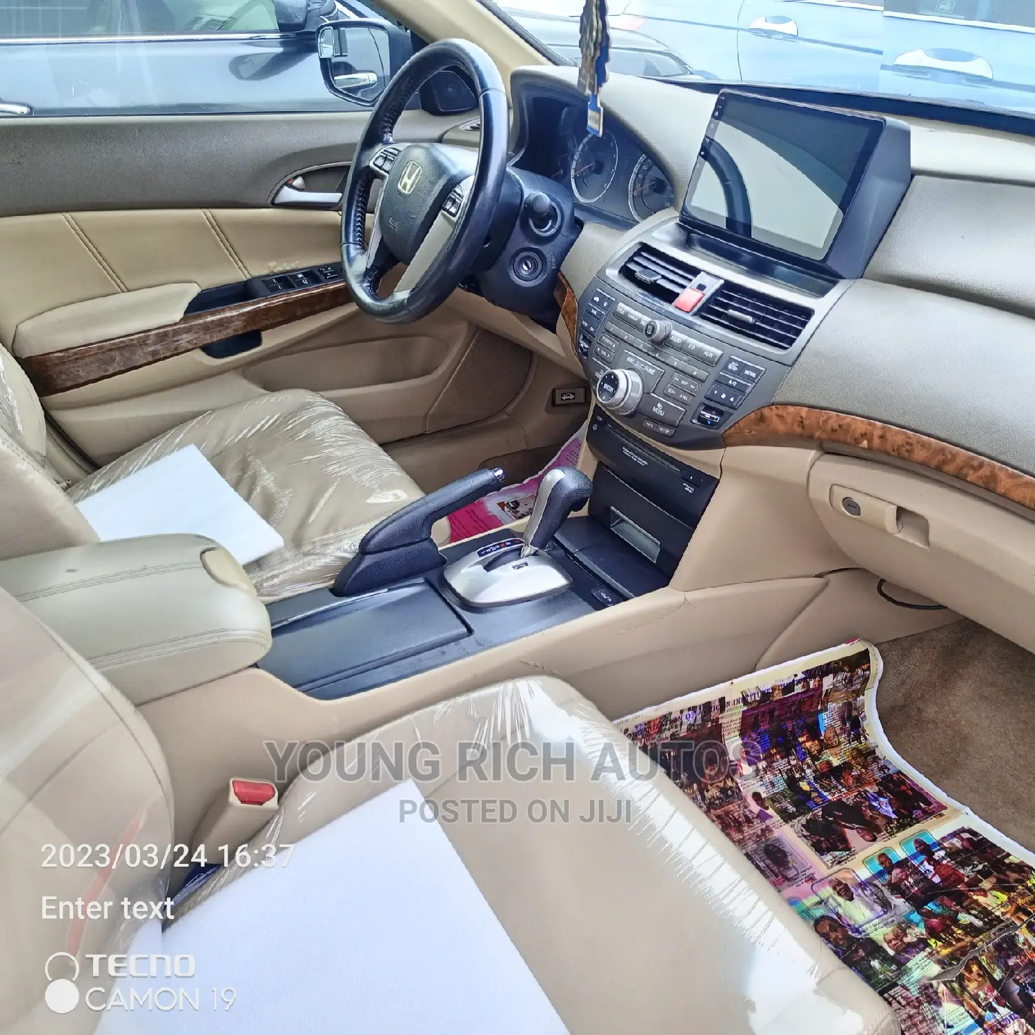 Honda Accord Sedan EX Automatic 2010 Gold