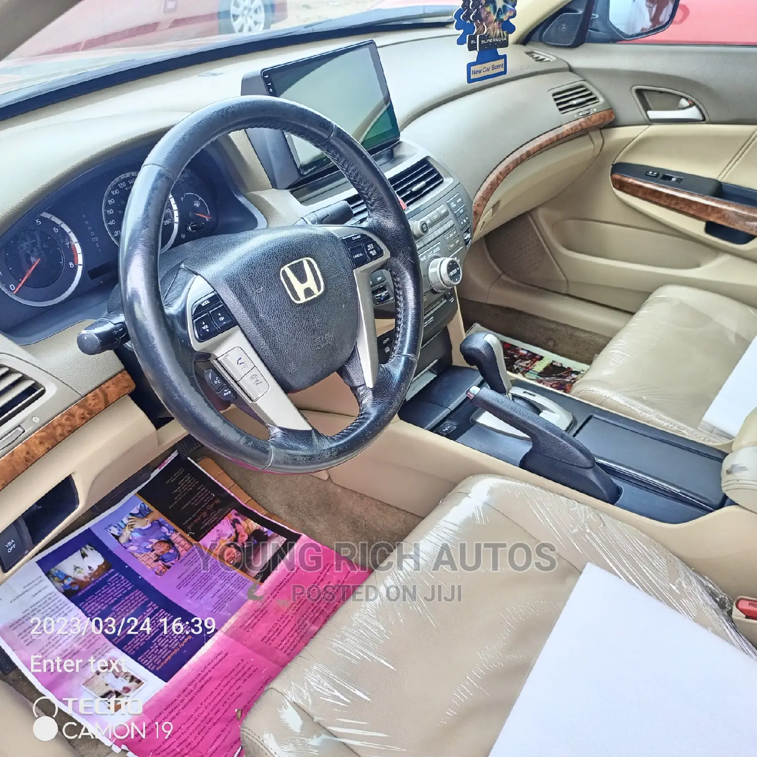 Honda Accord Sedan EX Automatic 2010 Gold