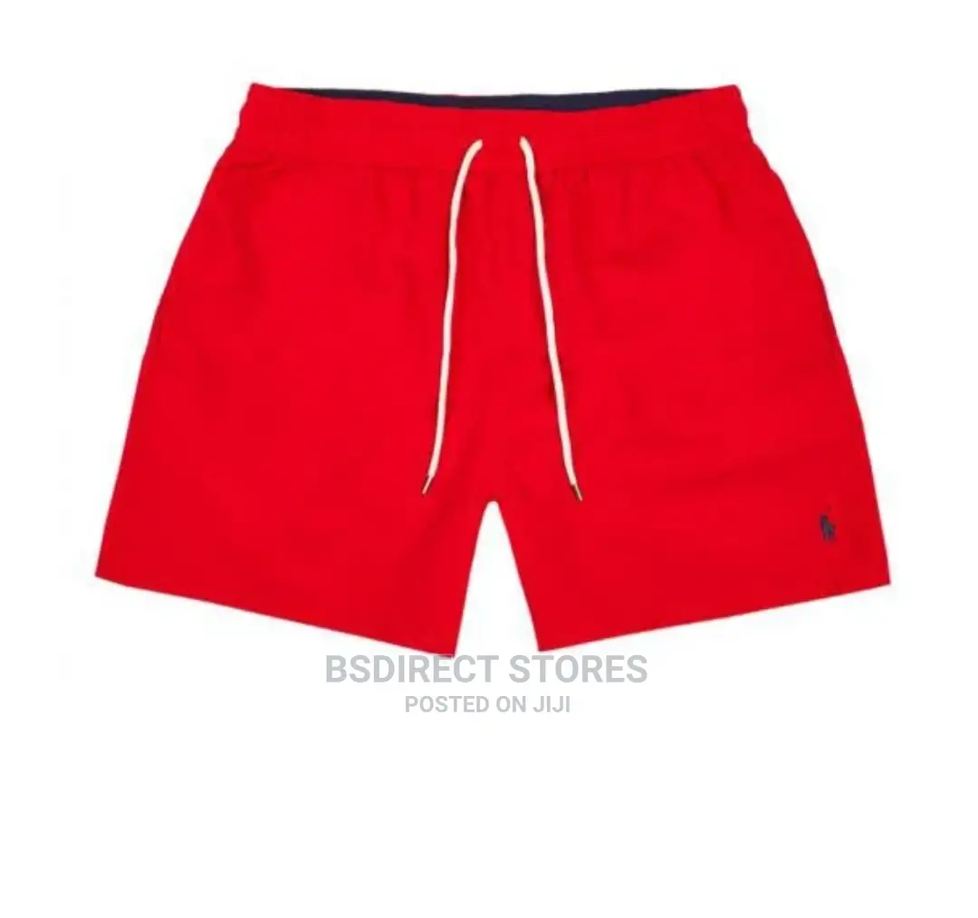 Ralph Lauren SMALL RED Classic Swim Hawaiian Traveller Short