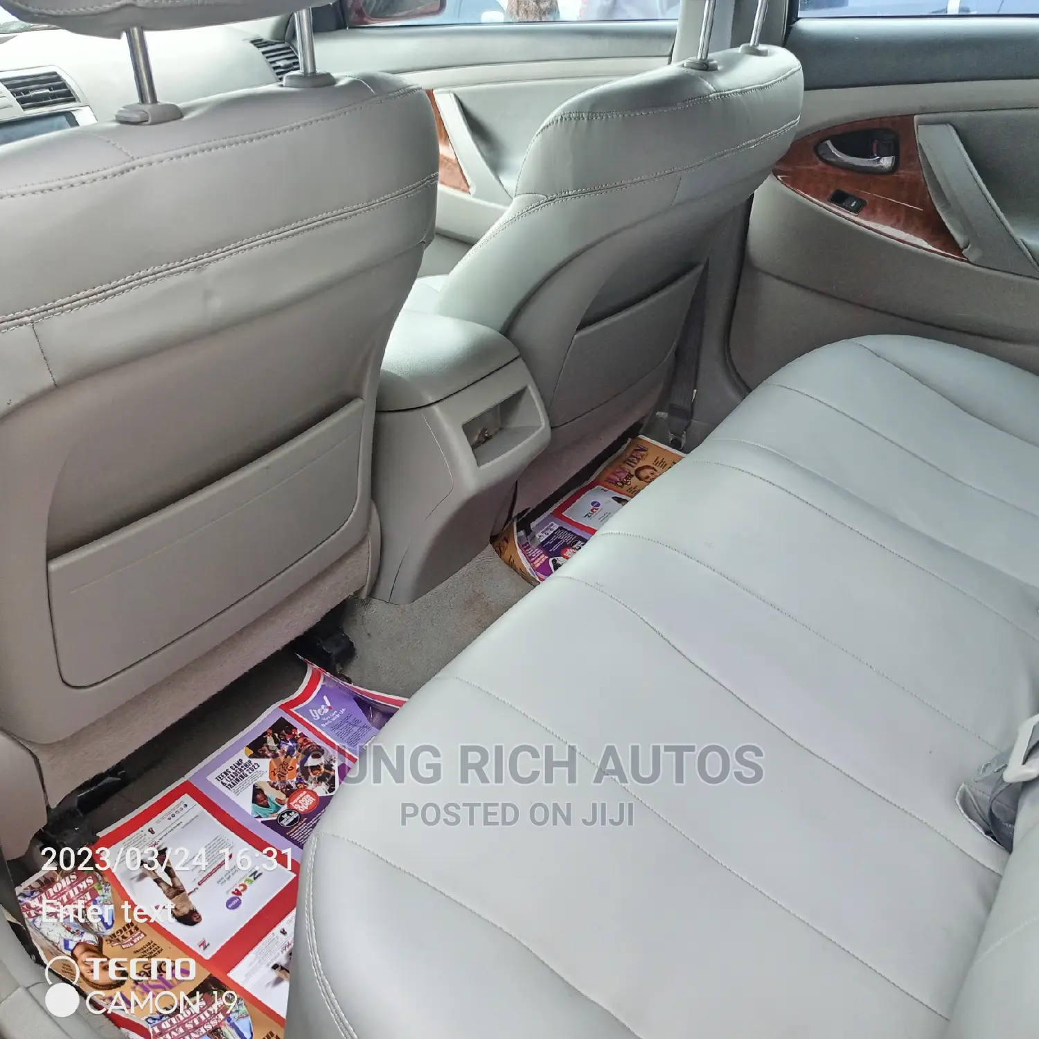 Toyota Camry 2008 Red