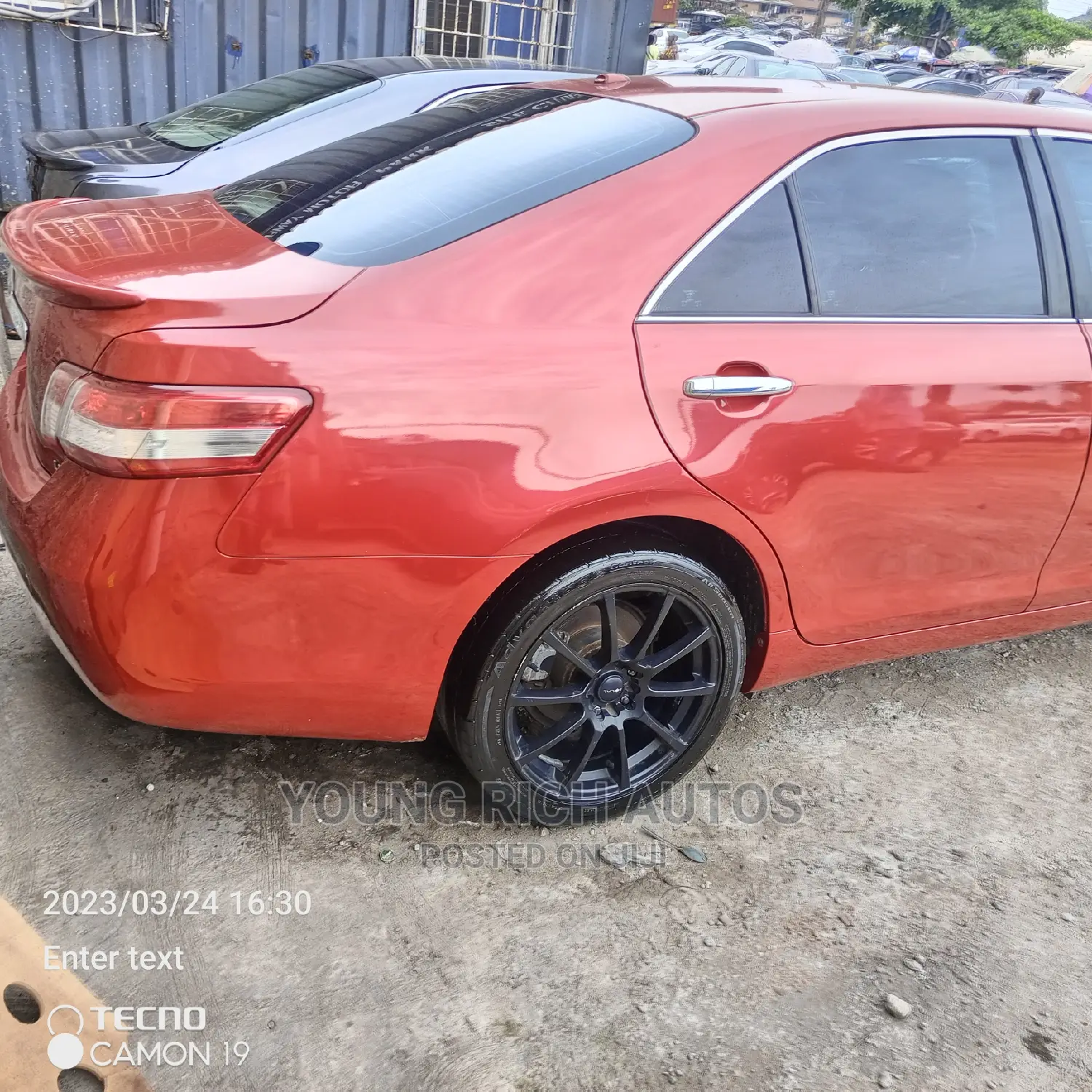 Toyota Camry 2008 Red