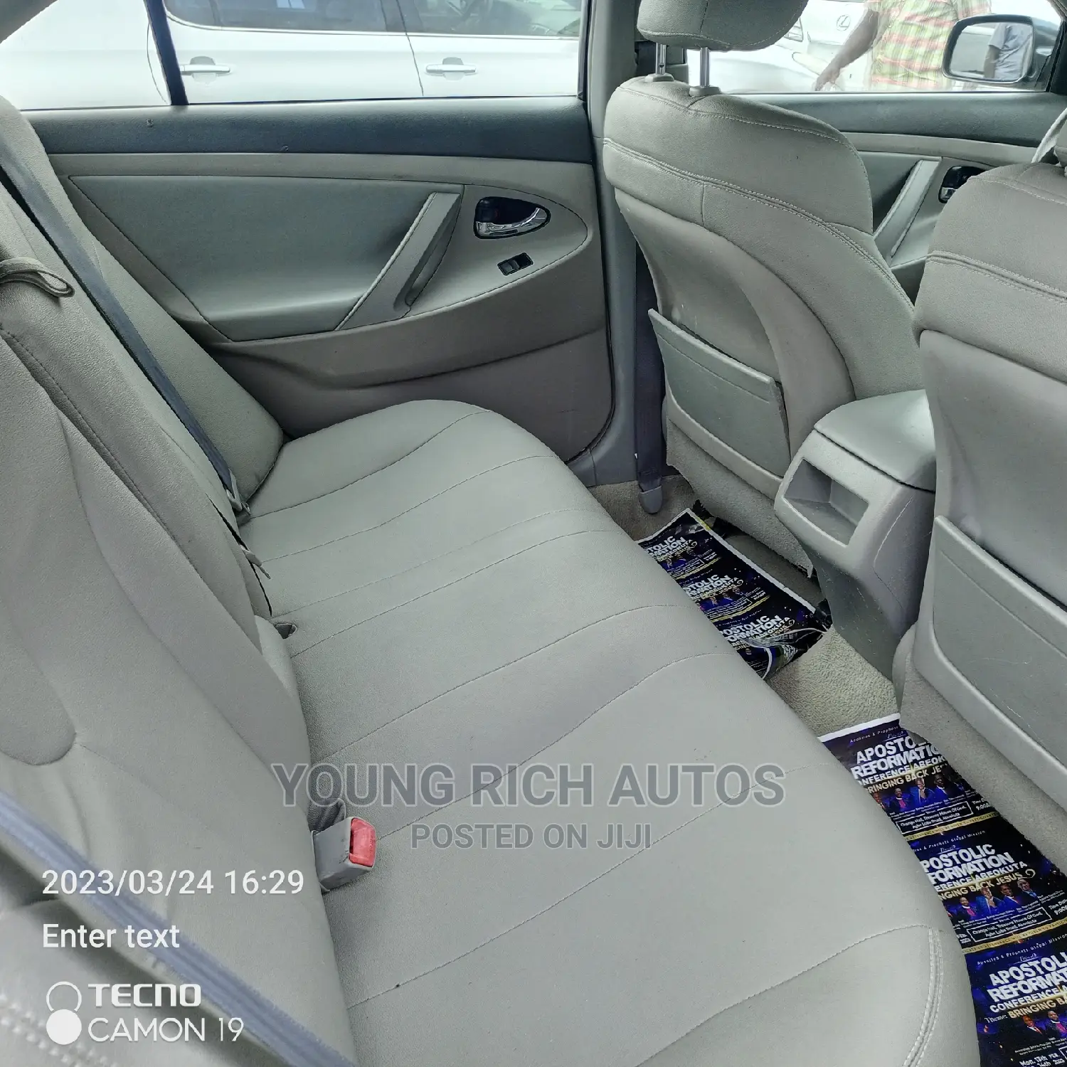 Toyota Camry 2008 Red
