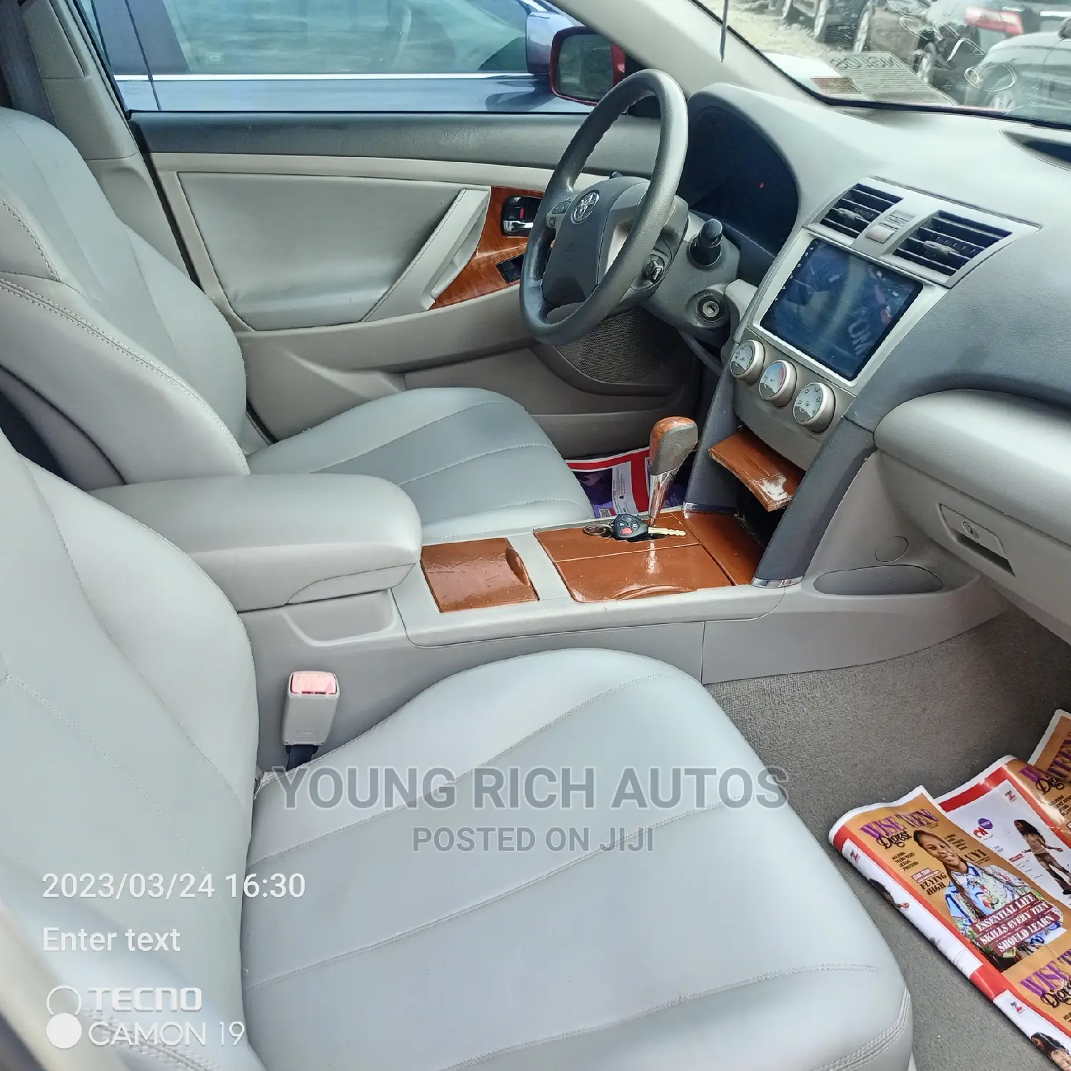 Toyota Camry 2008 Red