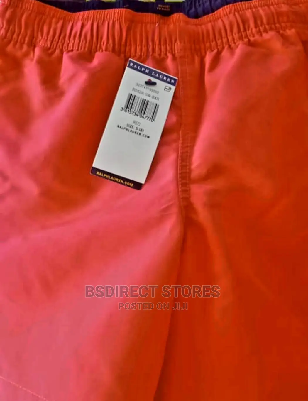 Ralph Lauren SMALL RED Classic Swim Hawaiian Traveller Short
