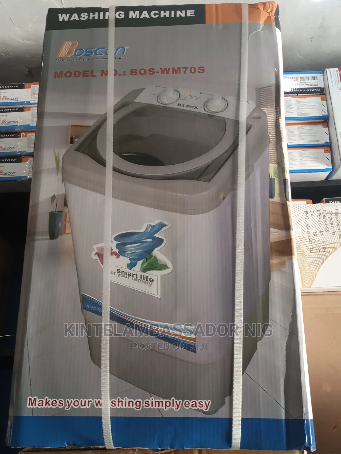 Boscon Washing Machine 7kg Single Tub