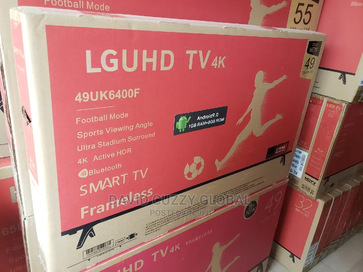2023 Lg 49 Inches Smart Frameless Tv