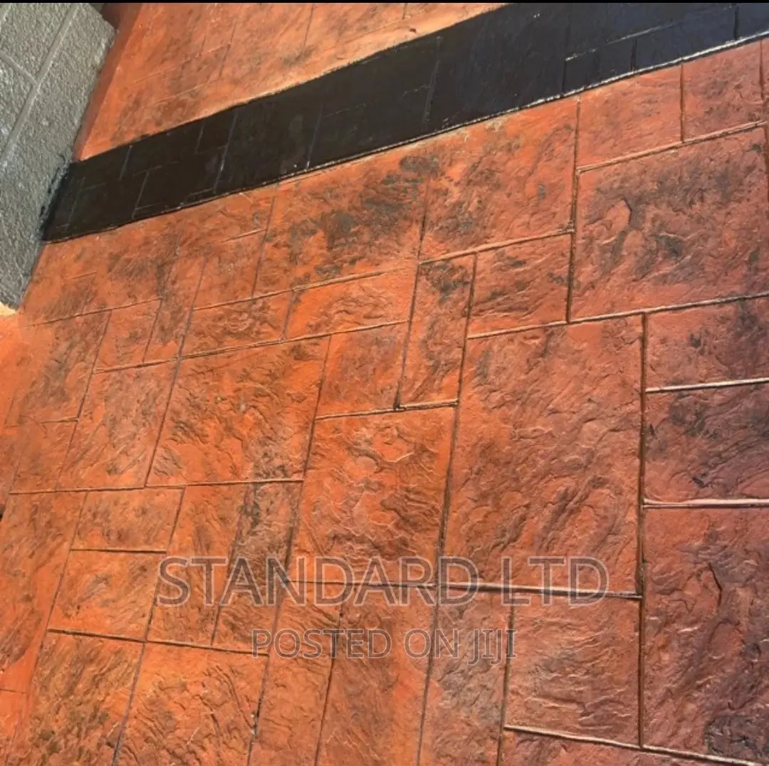 American Standard Stamp Concrete Floor