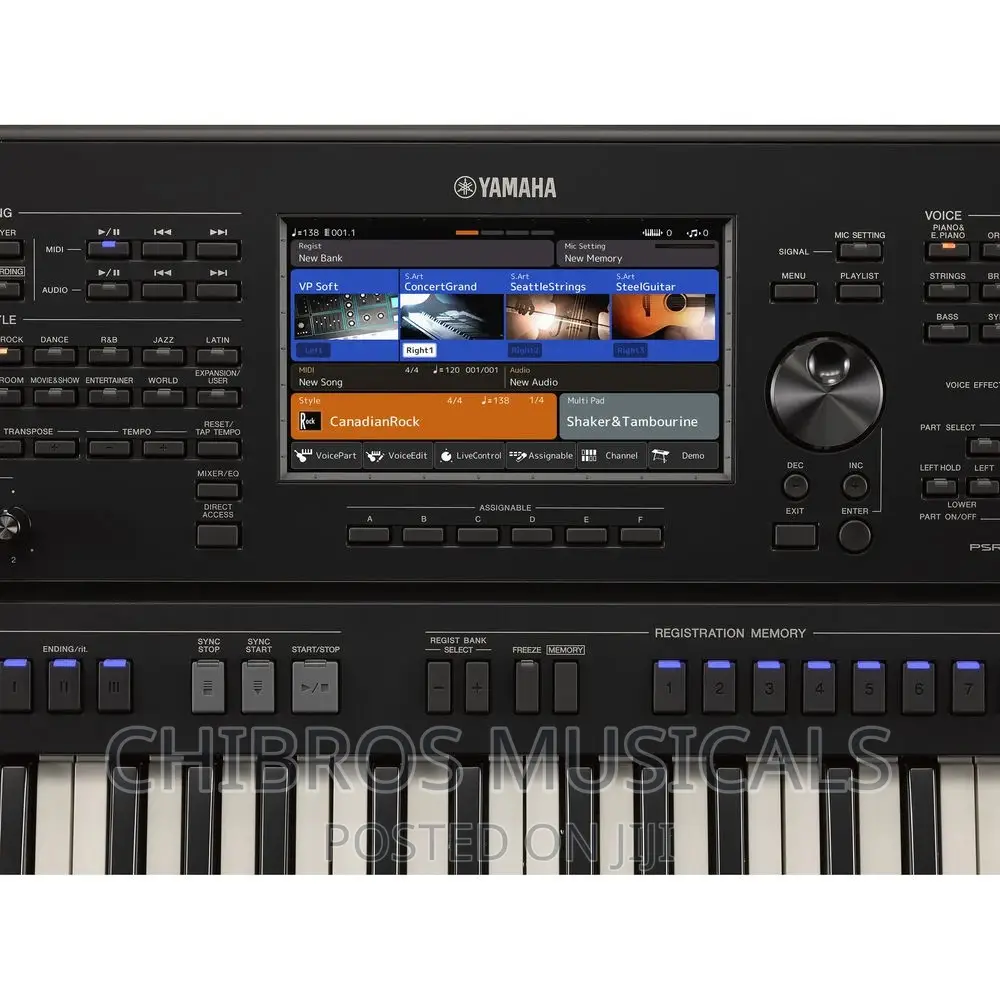 Yamaha PSR SX700 Digital Arranger Workstation Keyboard