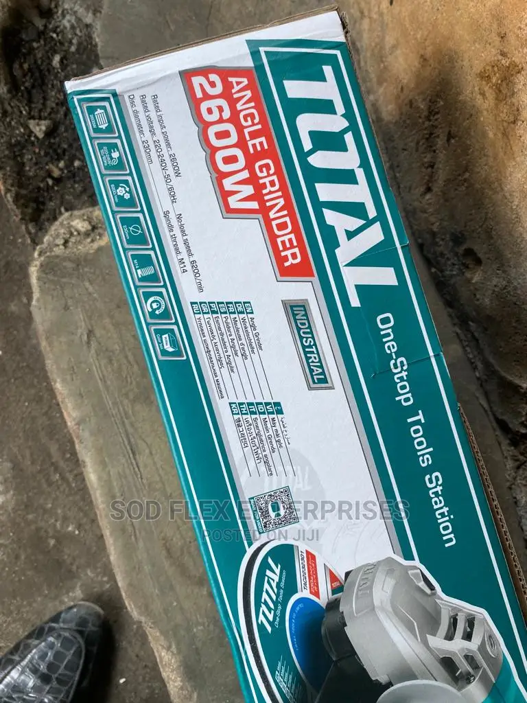 9" 2600 Watt Total Angle Grinder