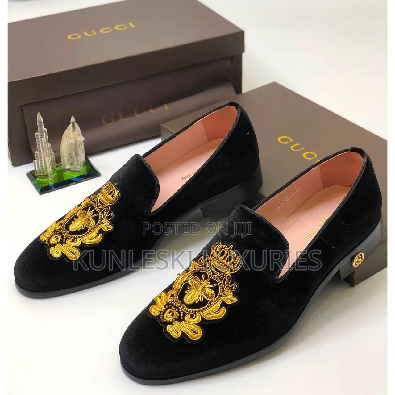 Original Gucci Men Casual Loafers Shoe in Two Colors