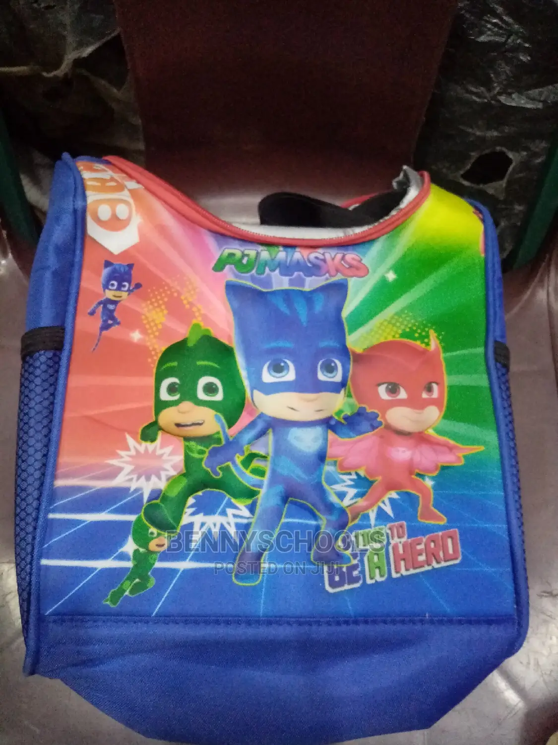 Blue Character PJ Mask Kids Children's Boys Lunch Bag