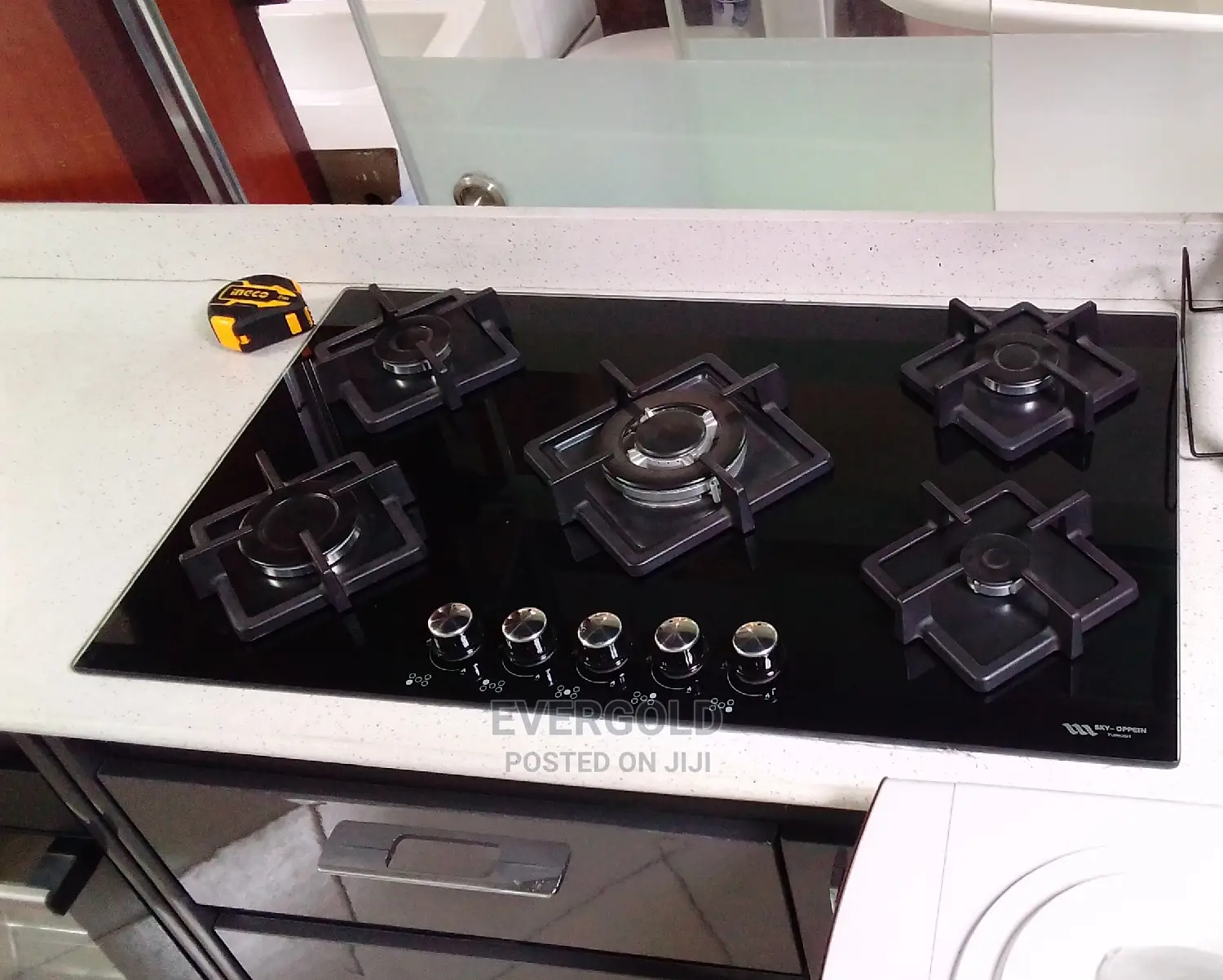 5 Burner All Gas Cooker Hob Madei in Turkish and Warranty